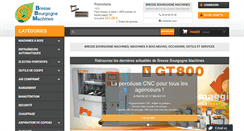 Desktop Screenshot of bbmachines.fr